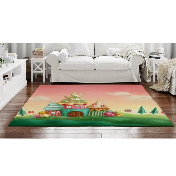 Candyland Area Rug Etsy