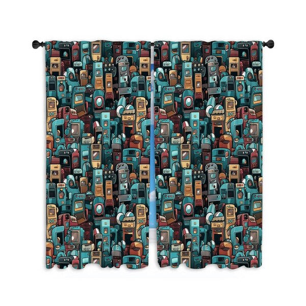 Gamer Curtains Etsy