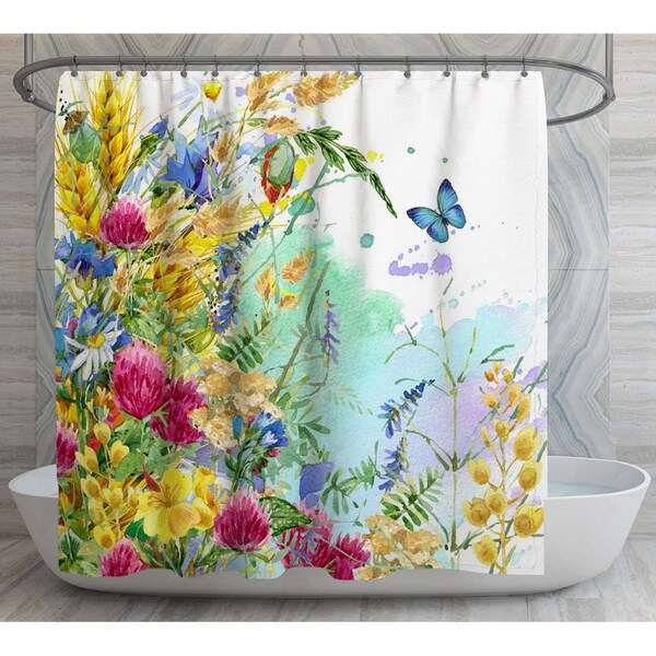 Yellow Shower Curtain Etsy