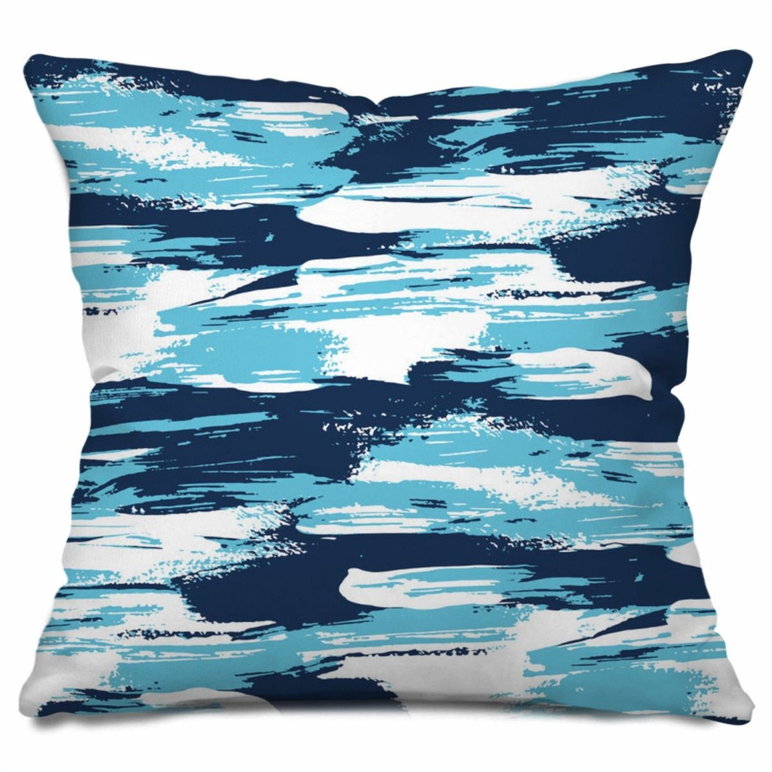 Abstract Pillows Abstract Throw Pillow Blue Abstract Pillow Etsy