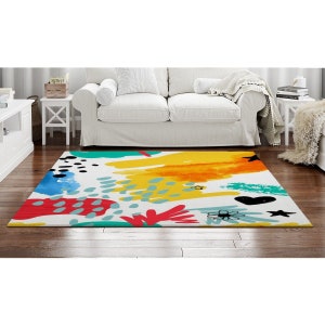 Cool Rugs Cool Area Rug Abstract Area Rug Kids Abstract Print Rugs Colorful Area Rug Kids Area Rug Colorful Abstract Rug Kids Rug