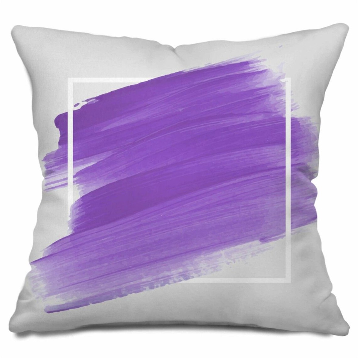 Lavender pillows lavender throw pillow white and lavender Etsy