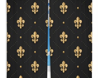 Fleur De Lis Curtain Fleur De Lis Curtain, Fleur De Lis Curtains For Kitchen