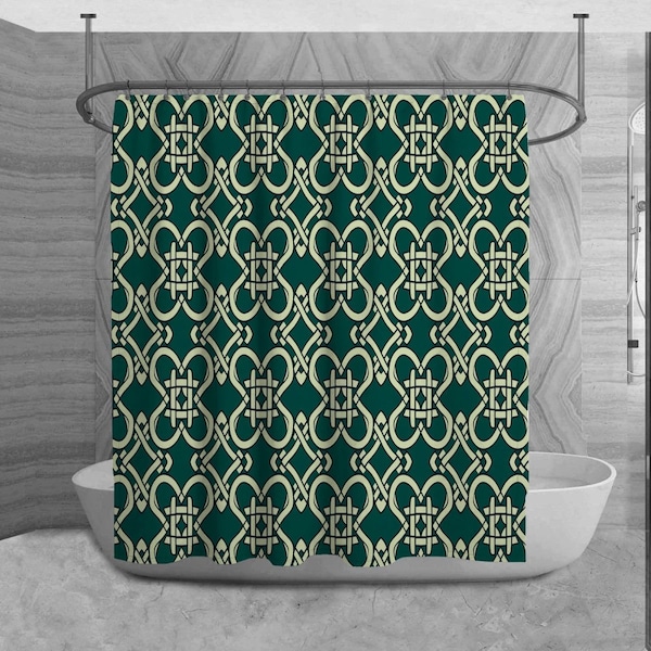Irish Shower Curtain Etsy