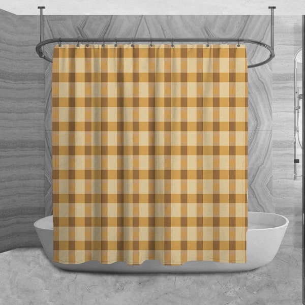 Farmhouse Shower Curtain - Etsy