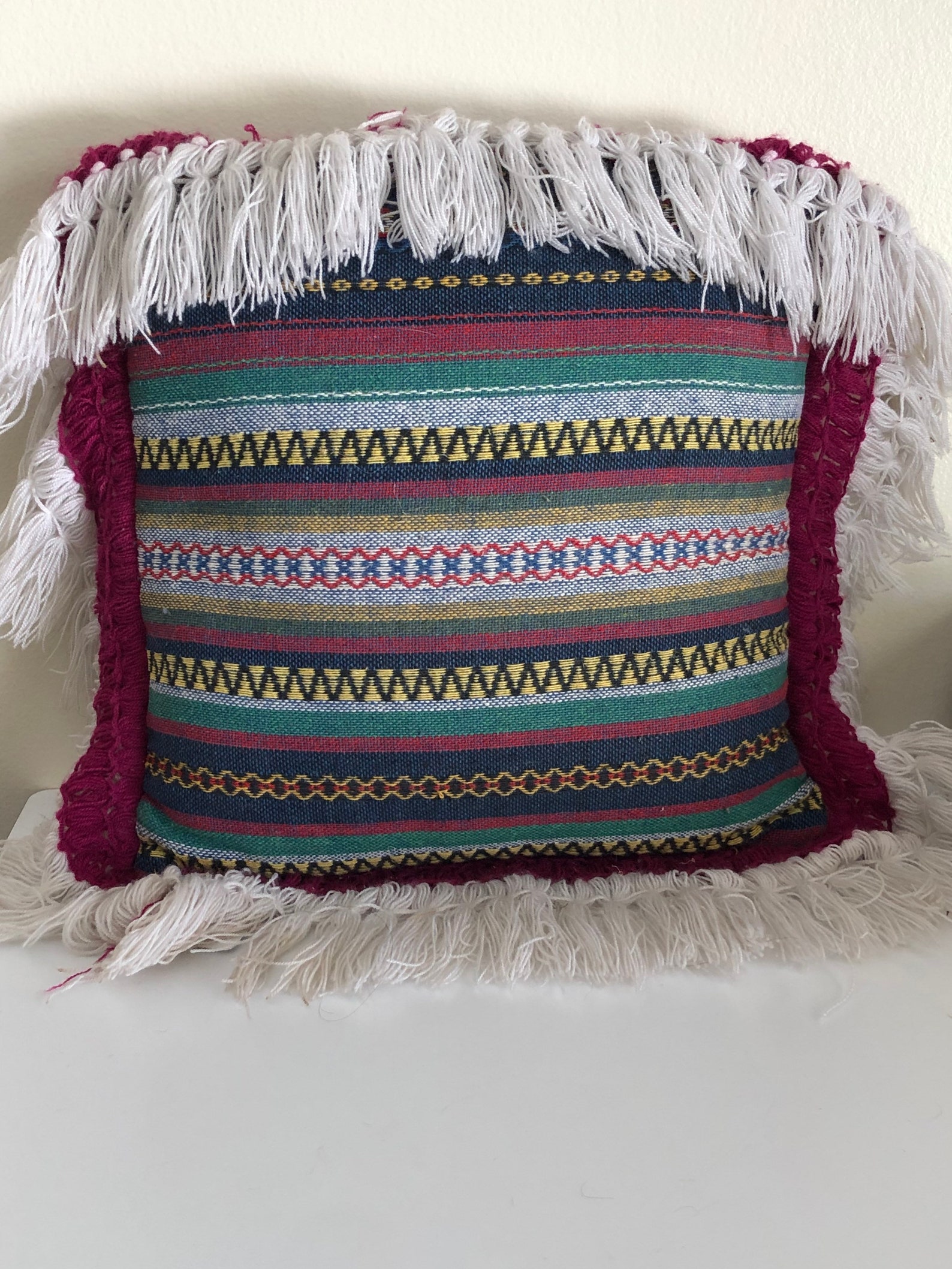 Vintage Italian Throw Pillow Etsy