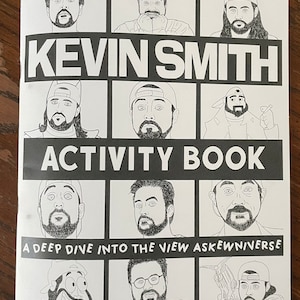 Libro di attività ispirato a Kevin Smith - oltre 30 pagine
