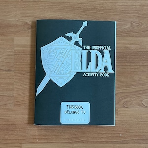 Zelda inspired activity book - 27 pages!