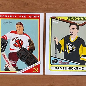Set di stampa di carte da hockey per impiegati