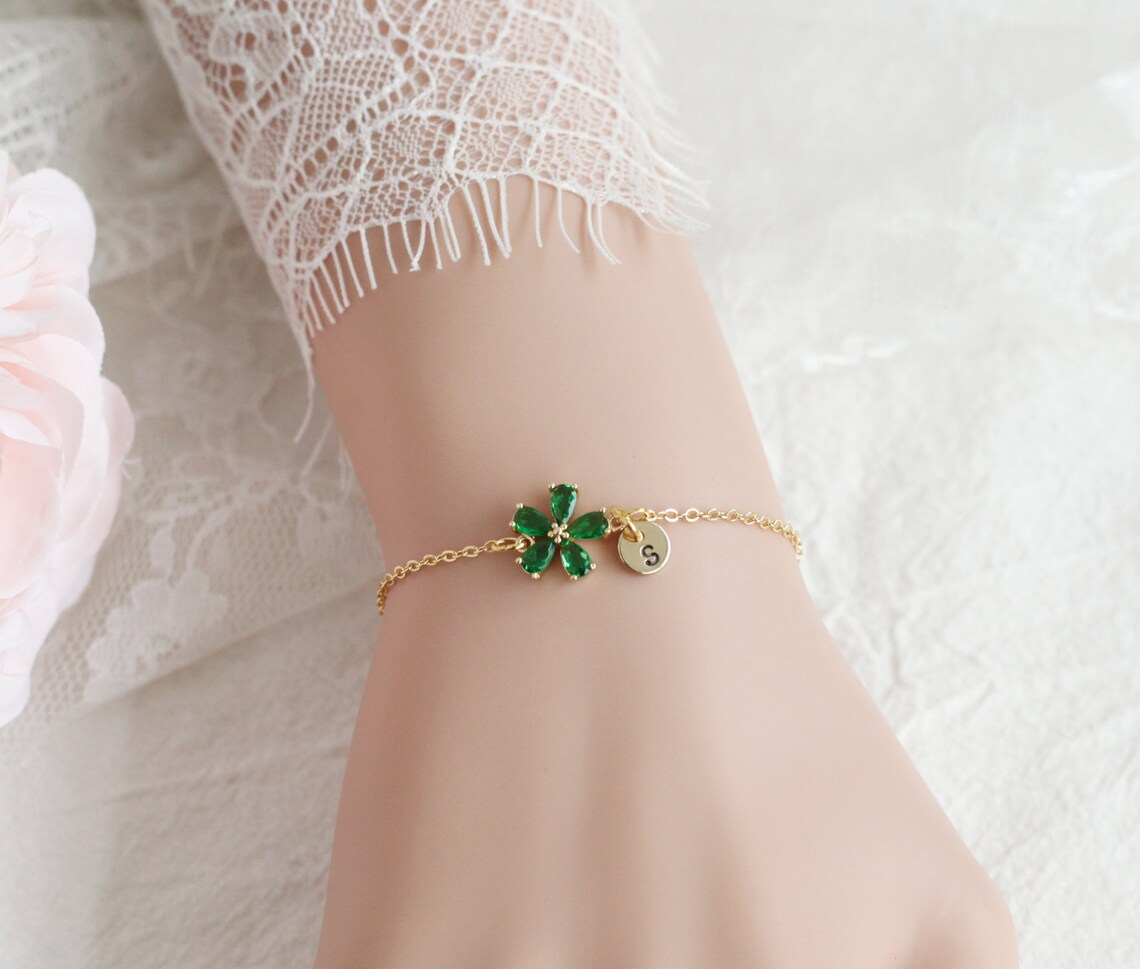 Flower girl bracelet toddler flower girl personalized flower Etsy