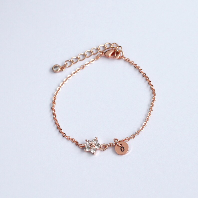 flower girl bracelet, toddler flower girl, personalized flower girl gift, little girl bracelet wedding, will you be my flower girl proposal image 9