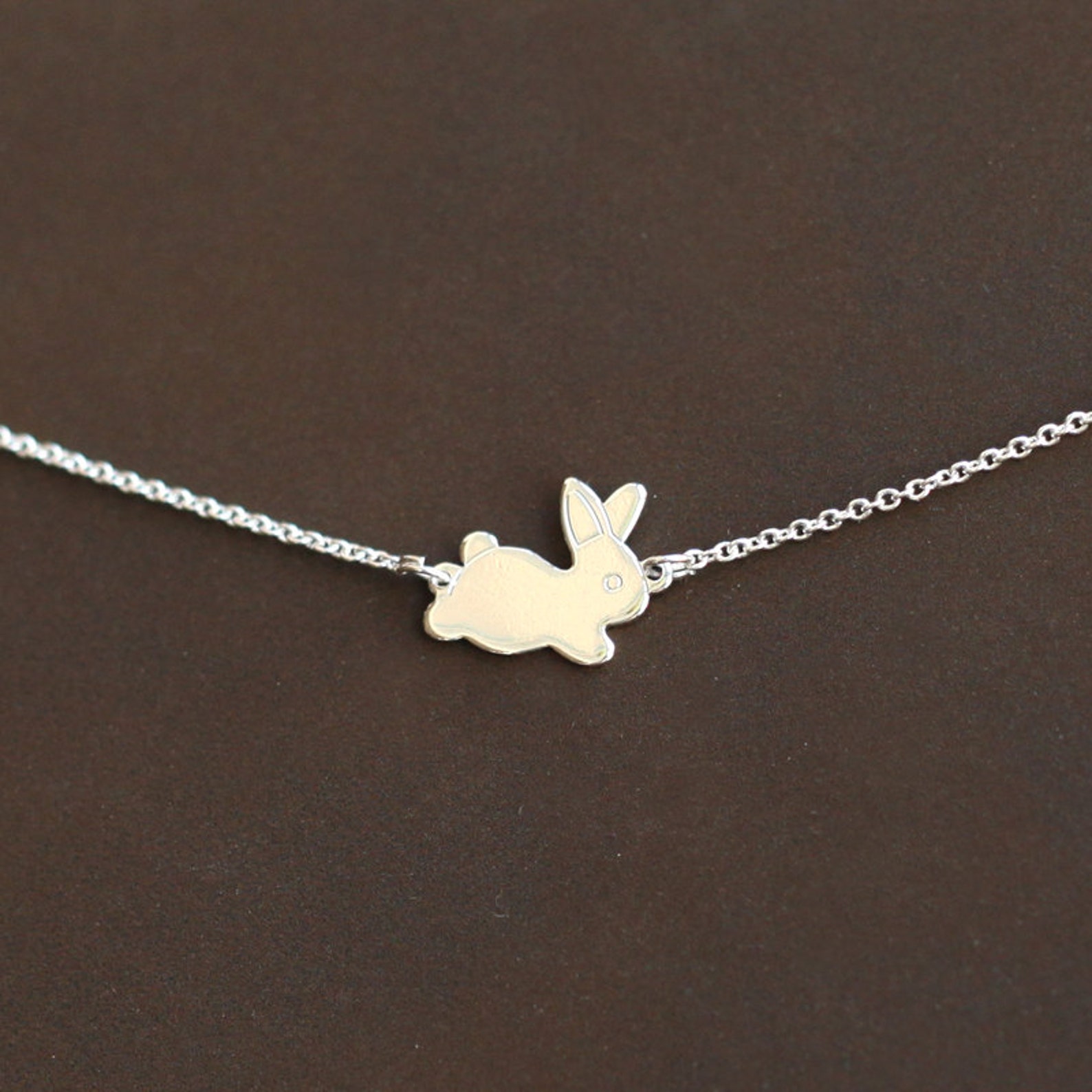 Silver Rabbit Bracelet Bunny Bracelet Silver Rabbit Rabbit Etsy
