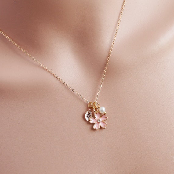 flower necklace for little girl