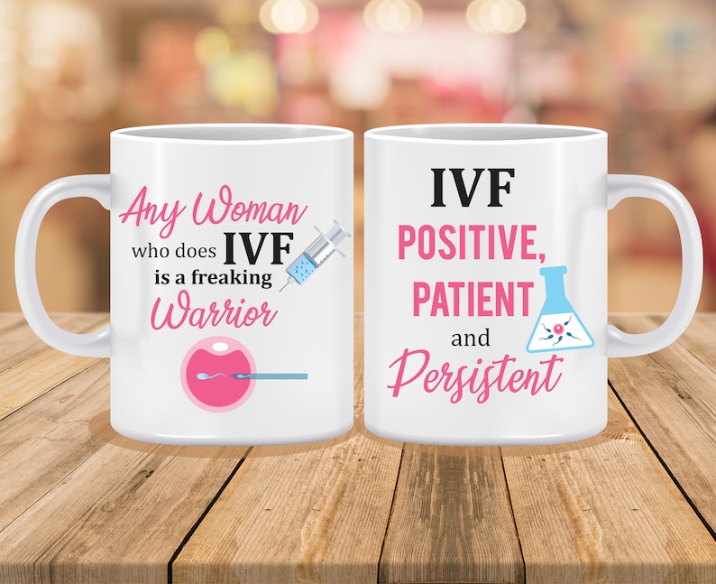 Ivf Coffee Cup | Stay At Home Mum IVF Coffee Mug In Vitro Fertilization Mug image 0