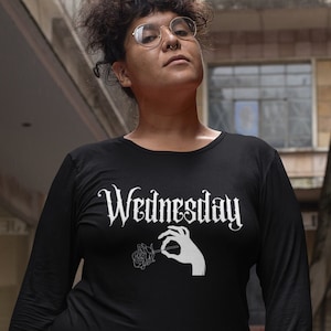 Wednesday and Thing Shirt