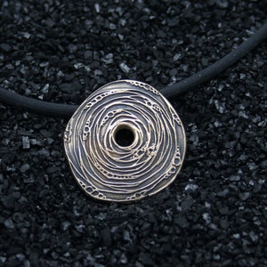 Necklace &quot;Vortex&quot; bronze