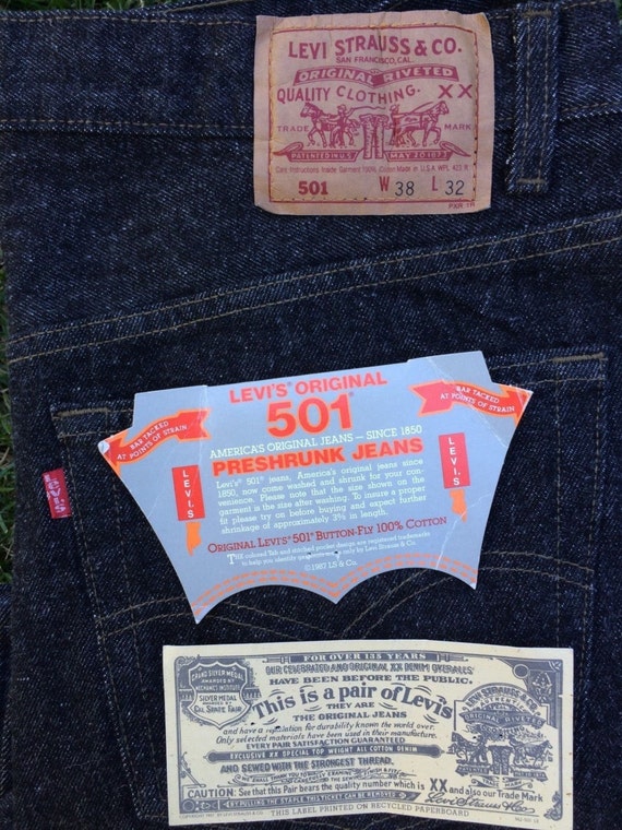 levis 501 preshrunk