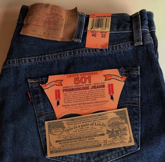 501 preshrunk jeans