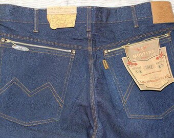 MONTANA jeans 10040 vintage W(30,31,32,33,34,36,38,40,42) L34 new in a package.