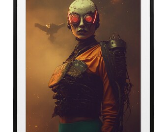 Sci-Fi Starfighter Eyre Art Print, Limited Edition