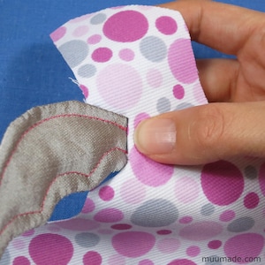 A soft fabric dragon plushie in the making. Its sewing pattern & instructions set is available for instant download from muumade.etsy.com.