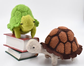 Turtle Sewing Pattern, Felt Animal Pattern, Tortoise Pattern, DIY Craft, Handmade Gift Idea, Stuffed Animals, Nature gift, Turtle decor