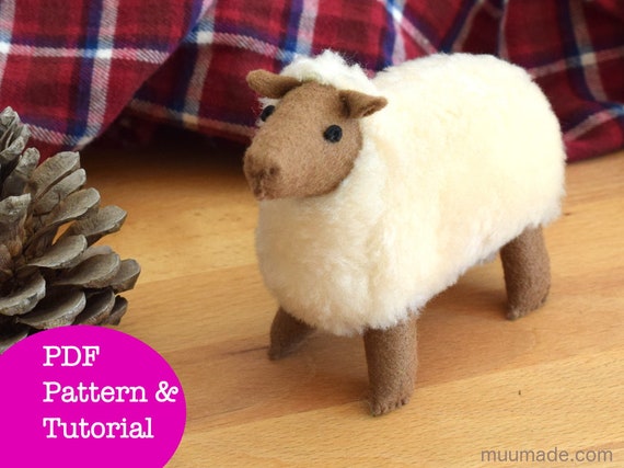 sheep plush pattern