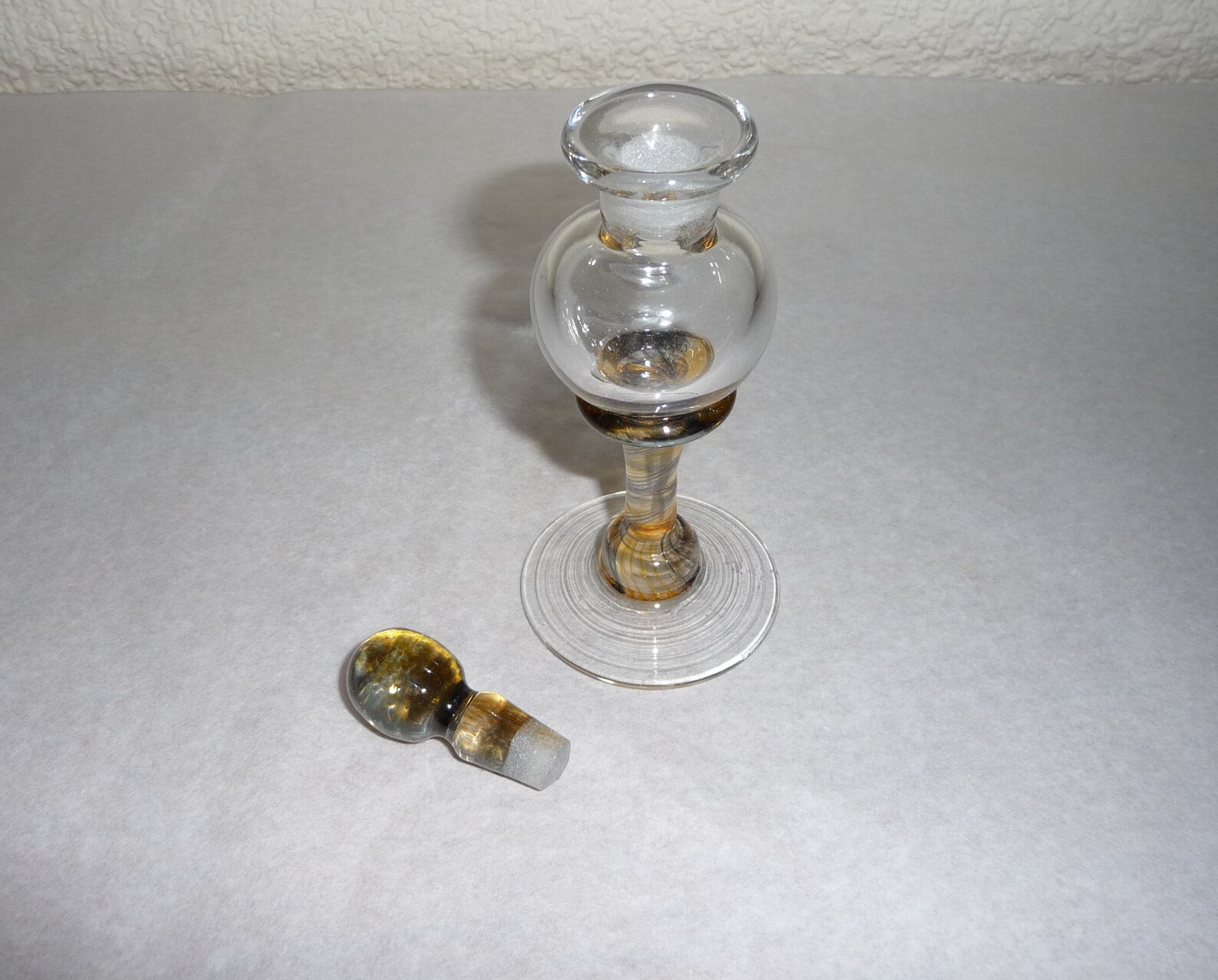 Fabulous Signed Andrew Sanders Art Glass Stoppered Perfume / Etsy