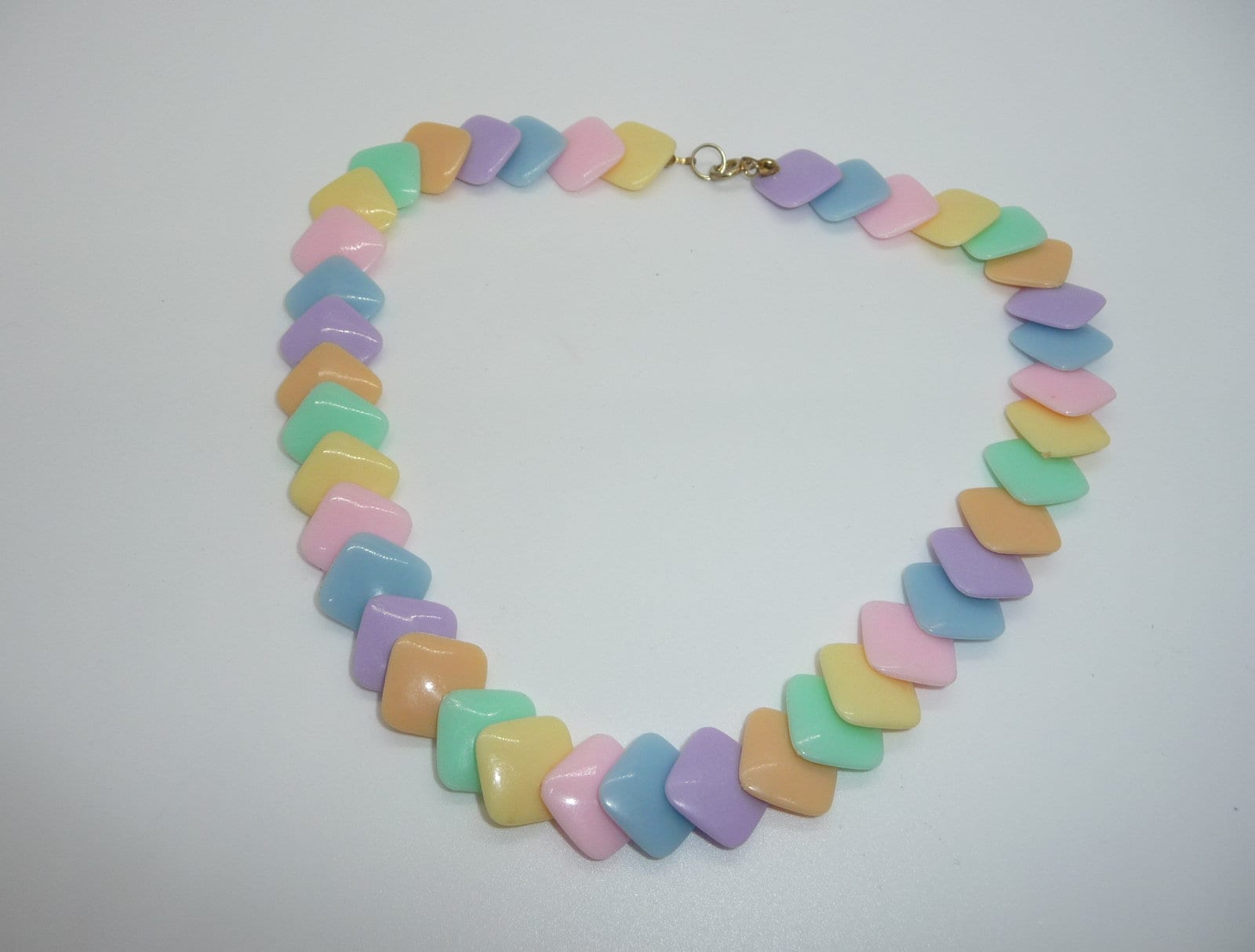 Fabulous Retro Early Plastic Tutti Fruits Pastel Multi Coloured