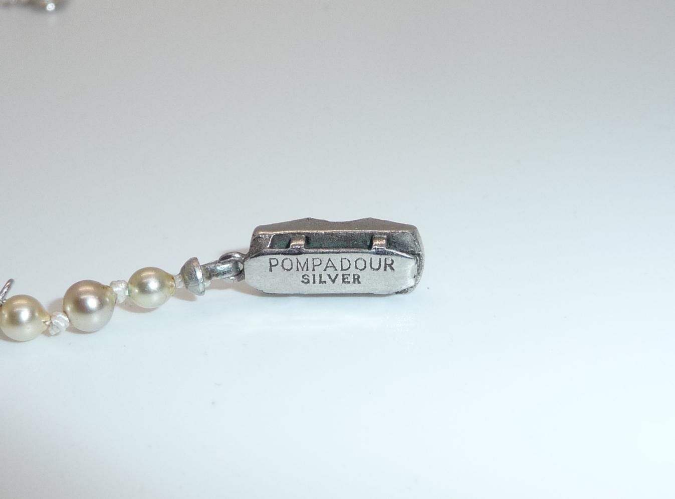 Collier pendentif POMPADOUR ajouré avec perle - MARGUERITE SITTHY