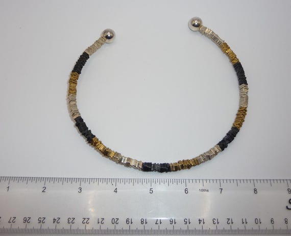 Statement Artisan Torque Choker: Handcrafted Mixe… - image 8