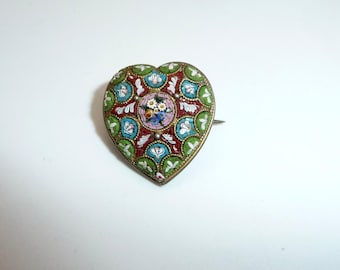 Grande Broche Vintage Bateau Voilier - Dorée Avec Cristaux - Bijou Fantaisie