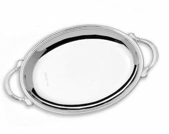 Small Sterling Silver Wedding Ring Tray - Gift Boxed