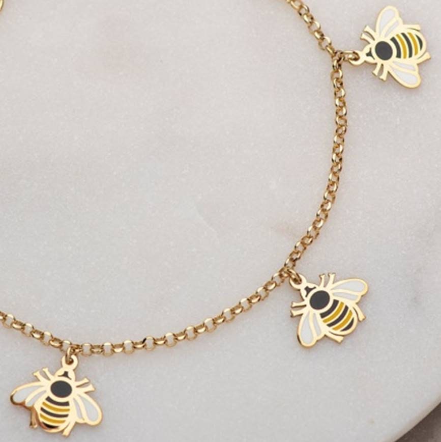 Bumble bee charm sale bracelet