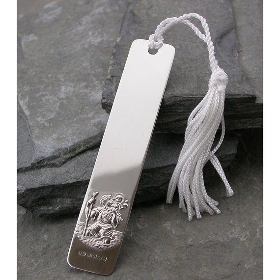 Sterling silver bookmarks engraved best sale
