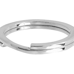 Splitring i sterlingsilver