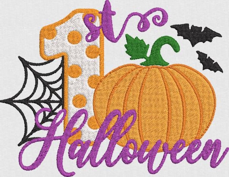 First Halloween Embroidery Designs First Halloween Embroidery Designs