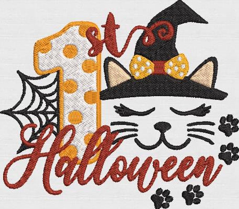 1st Halloween Embroidery Designs 1st Halloween Embroidery Designs