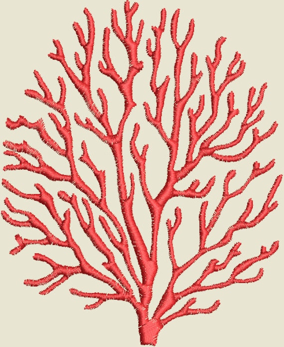 Sea coral embroidery machine embroidery instant download  etsy Sea coral embroidery machine embroidery instant download  etsy