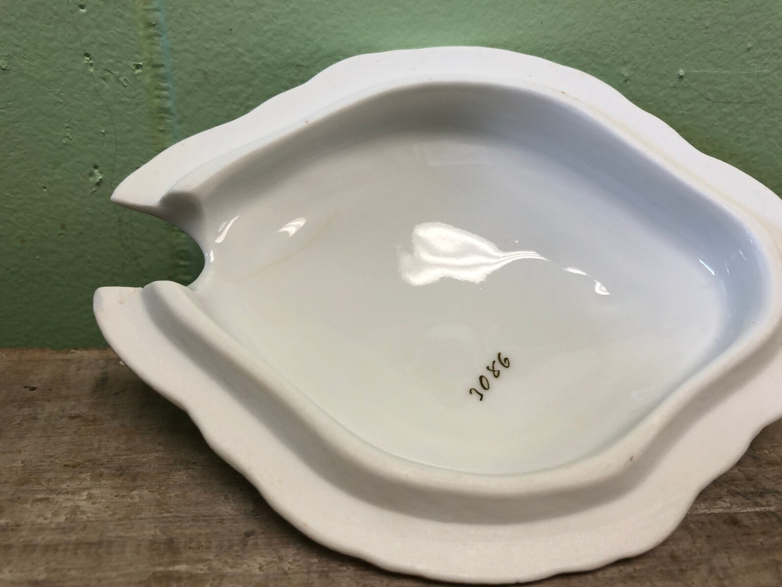 Antique Porcelain Gravy Boat With Under Plate Etsy