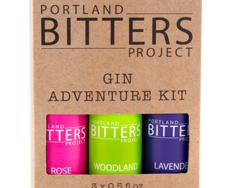 Gin Cocktail Kit For Cocktails and Mocktails