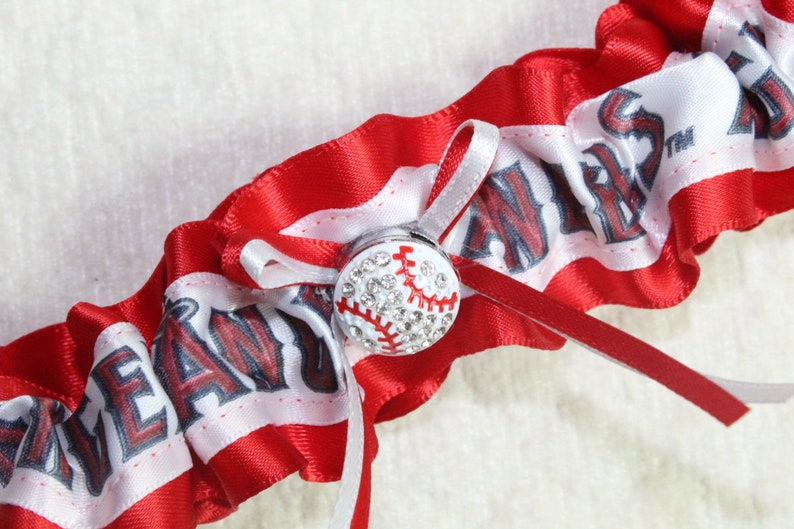 Los Angeles Angels baseball garter image 4