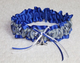 Tampa Bay Lightning hockey wedding garter