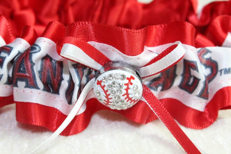 Los Angeles Angels baseball garter image 5