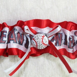 Los Angeles Angels baseball garter image 2