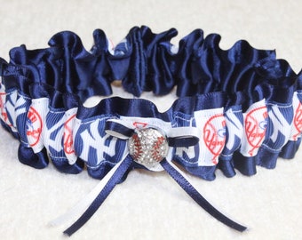 New York Yankees Wedding Garter