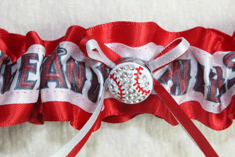 Los Angeles Angels baseball garter image 9