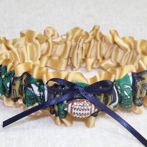 Notre Dame fighting Irish football Wedding garter