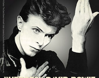 David Bowie Heroes vinilo pegatina, con licencia oficial, pegatina de parachoques, pegatina de ordenador