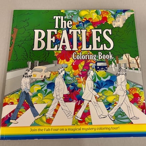 Das Beatles-Malbuch | Beatles-Memorabilia | Farbe und Rahmen Beatles Pics | Perfektes Geschenk für Ihren Lieblings-Beatles-Fan